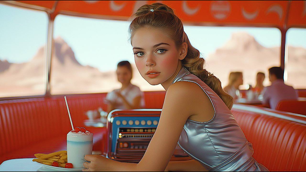 Ретро футуризм 1950-х годов | ИИ AI Нейросеть | Через призму Искусственного Интеллекта. Часть 2. смотреть онлайн