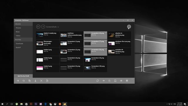 Windows 10 Black File Manager :p смотреть онлайн