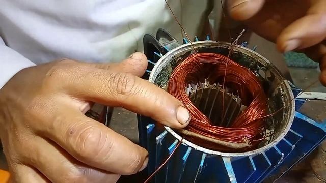 Usha 0.75 kw 1 HP Tullu pump motor Rewinding Almunium se Kare смотреть онлайн