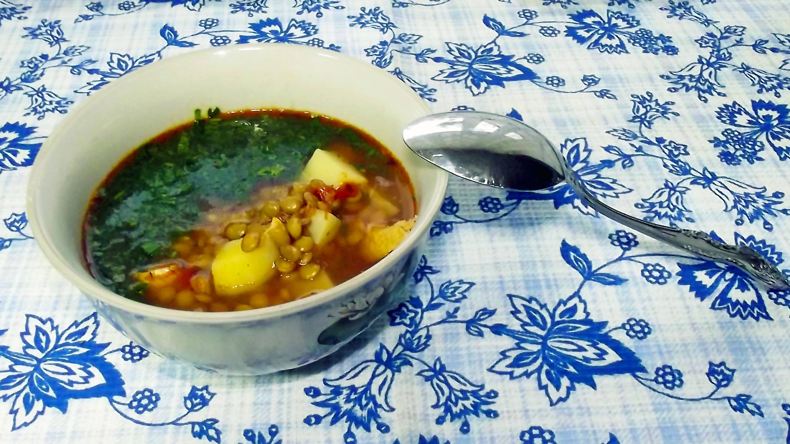 Болгарская - чечевичная похлёбка