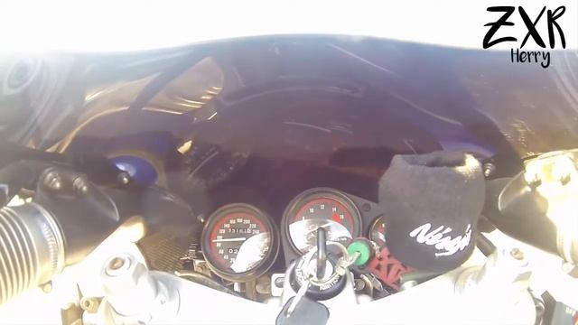 Kawasaki ZXR 400 Topspeed 220 Km/h Highspeed 😱| ZXRHERRY
