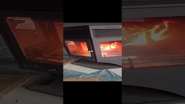 первый запуск камина Москва 21