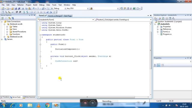 ado.net insert record in database through window form application with c# by suryamani tripathi смотреть онлайн