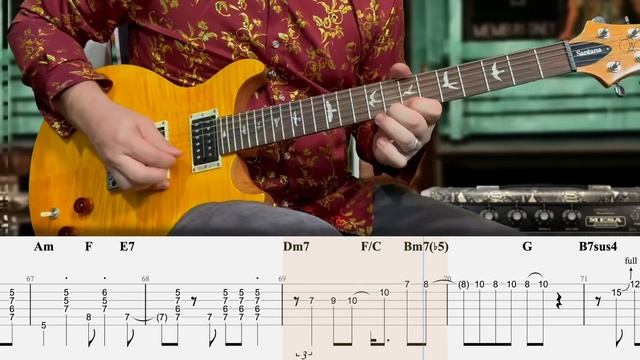 4.Santana ft. Rob Thomas - Smooth - Обучение игре на гитаре смотреть онлайн