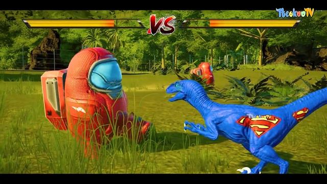 (Jurassic World Evolution🌍)Venom vs Super Hero Dinosaurs Fight смотреть онлайн