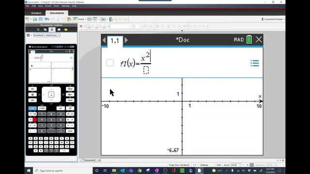 Alg 2 H 4-3 Graphing Rational Functions with a calculator a смотреть онлайн