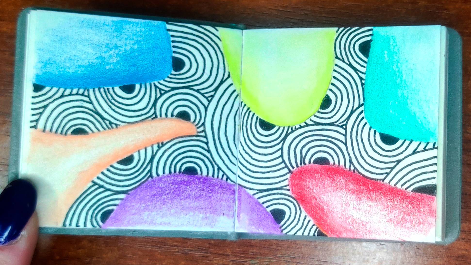 ЗенАрт в мини блокноте Дорога танглов смотреть онлайн