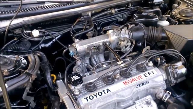 Toyota Celica Engine Sound смотреть онлайн