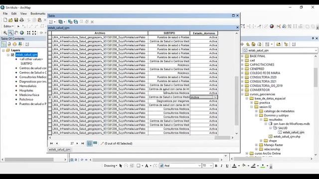 Organizando datos y raster catálogo смотреть онлайн