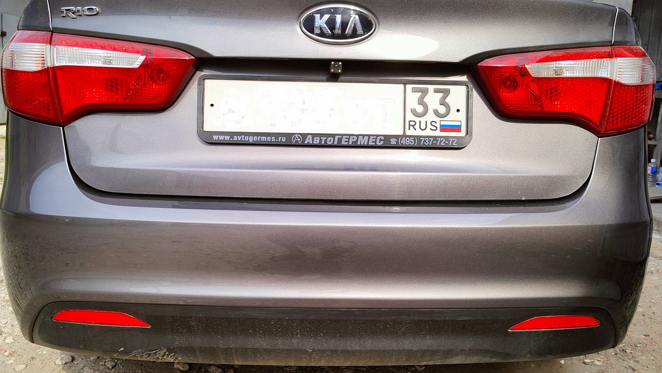 Киа Рио Ремонт бампера и порога смотреть онлайн
