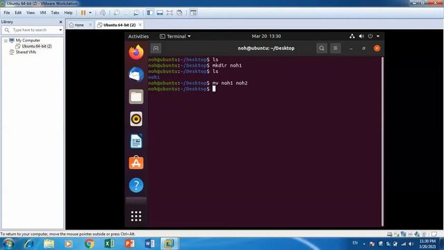 8- rename folder, director or file in Linux смотреть онлайн
