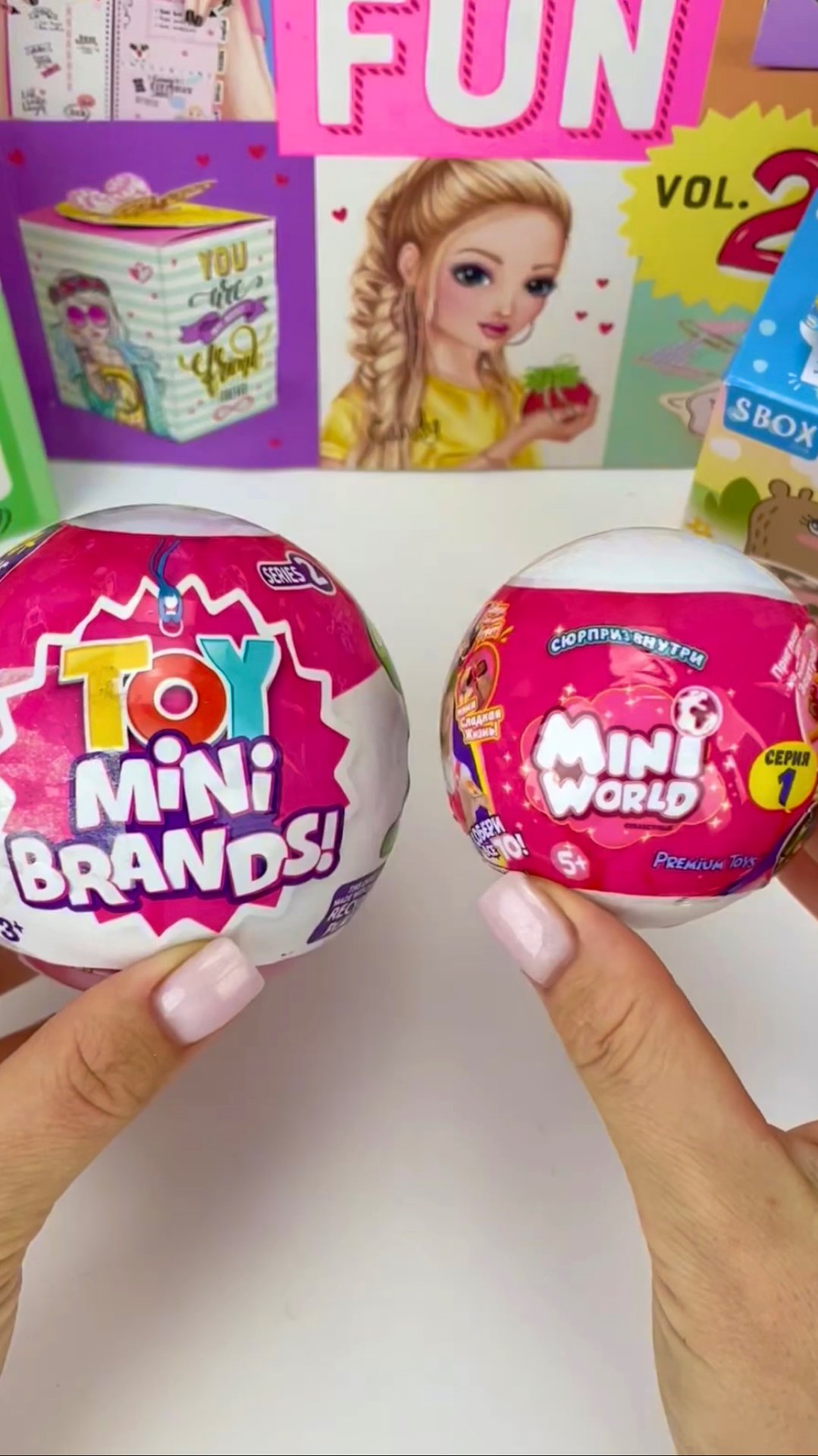 Мини еда игрушки для кукол ! Шарик сюрприз распаковка и обзор!