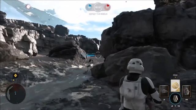 Ep. 7 Star Wars: Battlefront - 30 Seconds to Endor T-21 Heavy Blaster смотреть онлайн