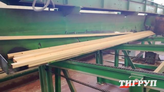 Механизация четырехстороннего станка