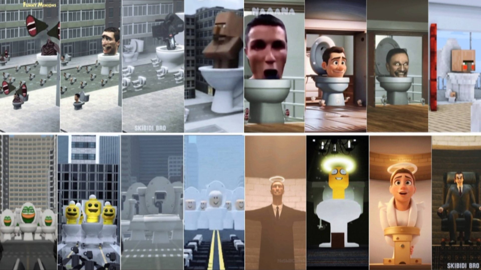 Skibidi Toilet 🚽 Mega Battle 🕰️