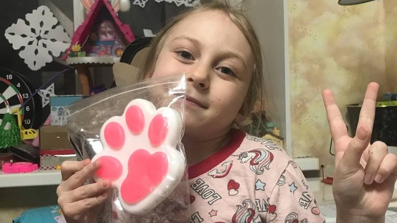 Распаковка большой таболапки