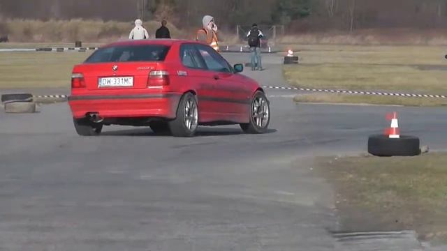 Wrocławska Liga Time Attack 2014 - I Runda - Jakub Jurek - BMW Compact M3 смотреть онлайн