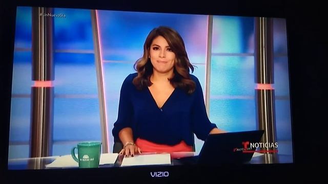 Nicole Suarez Sexy Legs OutFit & Karina Segovia El Tiempo