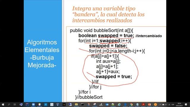 Tema 5 - Algoritmos Elementales de Ordenamiento смотреть онлайн