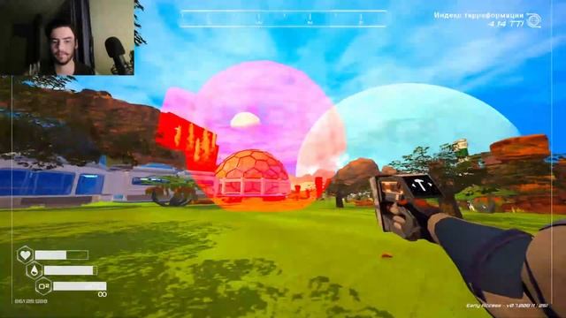 Микрофлора развивается глобальными темпами. The Planet crafter №4 смотреть онлайн