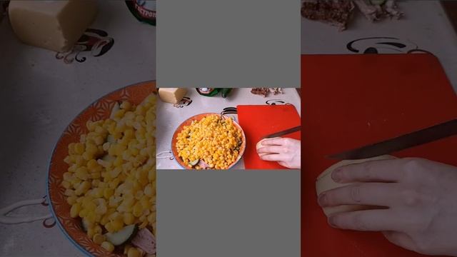 ОДИН РАЗ ПОПРОБОВАЛА, ГОТОВЛЮ ЧАСТО!! САЛАТ С КОПЧЁНОЙ КУРИЦЕЙ И С СУХАРИКАМИ. #надьяна смотреть онлайн