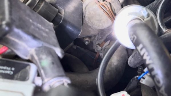 Daewoo ZAZ Sens замена датчика температуры ОЖ, антифриза.