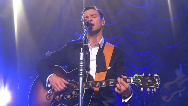 Justin Timberlake "What Goes Around" acoustic смотреть онлайн