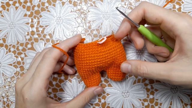 Бесплатный мастер класс "Котик" амигуруми крючком. Часть 3 смотреть онлайн