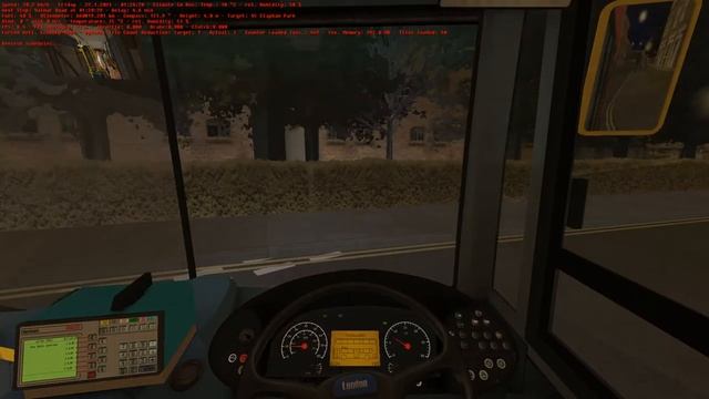OMSI 2: Route 45 - Elephant & Castle to Clapham Park, Map - Add-On London смотреть онлайн