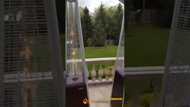 Газовый обогреватель в форме пирамиды смотреть онлайн