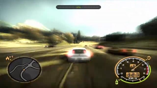 NFSMW - Fully upgraded Fiat Punto top speed смотреть онлайн