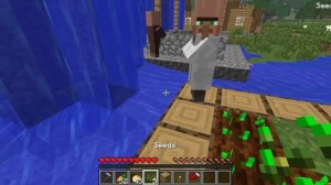 нашу деревню затопило цунами в Майнкрафт