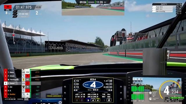 Assetto Corsa Competizione, Neuling, Mustang, 1. Com. Online Rennen, Imola, nachvertont смотреть онлайн
