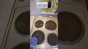 Чистим плиту без ХИМИИ