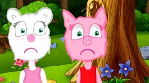 Свинка Пеппа мультфильм Свинку пеппу не пустили в туалет  Peppa (360p)