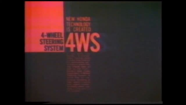 HONDA PRELUDE 4WS - ♪ by ｢地下室のメロディー｣ смотреть онлайн