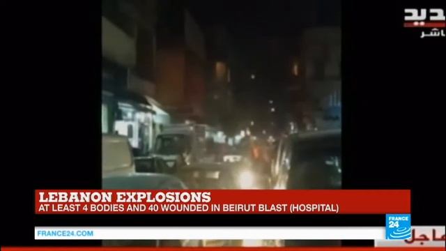 Two Explosions Rock Southern Beirut Suburb