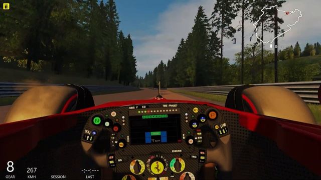 How fast can FERRARI SF-24 F1 lap the UNPAVED Nurburgring? смотреть онлайн
