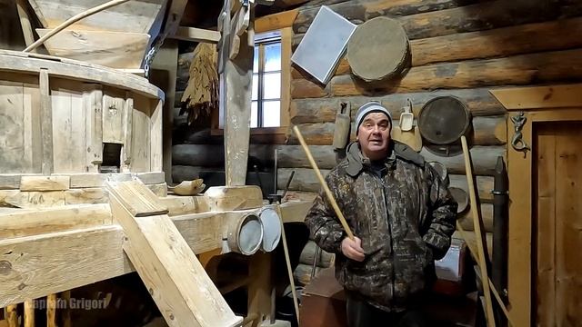 Мельница в деревне Бугрово , устройство водяной мельницы смотреть онлайн