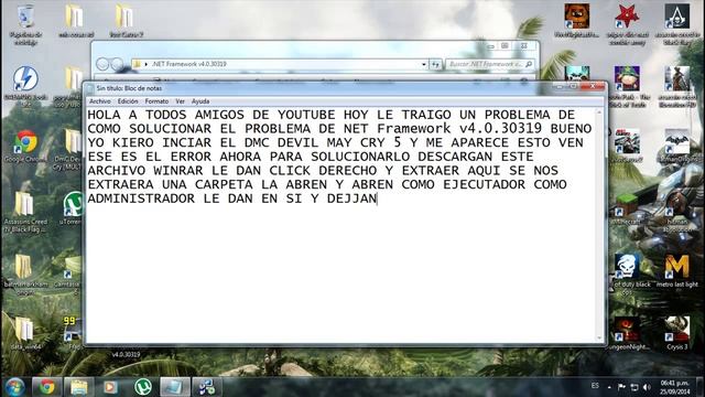 SOLUCIONAR EL PROBLEMA DE NET Framework v4 0 30319 смотреть онлайн