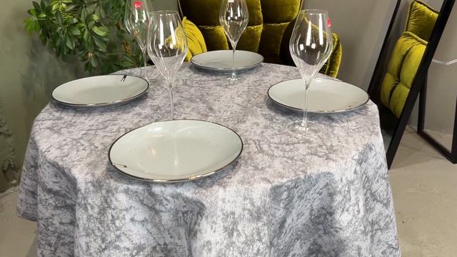 Скатерть водоотталкивающая, WATER PROFF, высокого качества (Турция)(На любой стол) смотреть онлайн