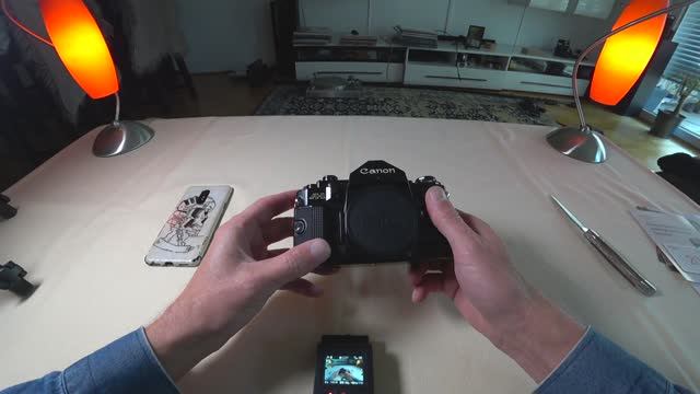 РАСПАКОВКА CANON A1