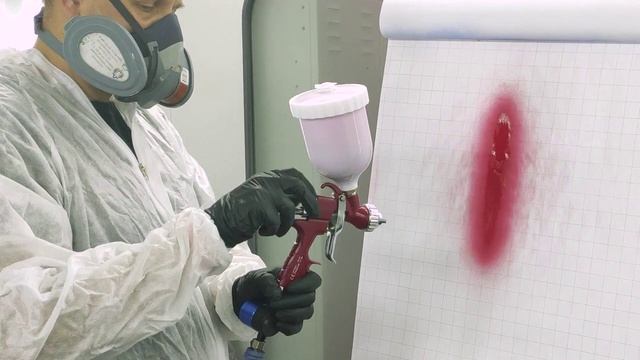 Краскопульт пневматический Huberth LVMP R600 смотреть онлайн