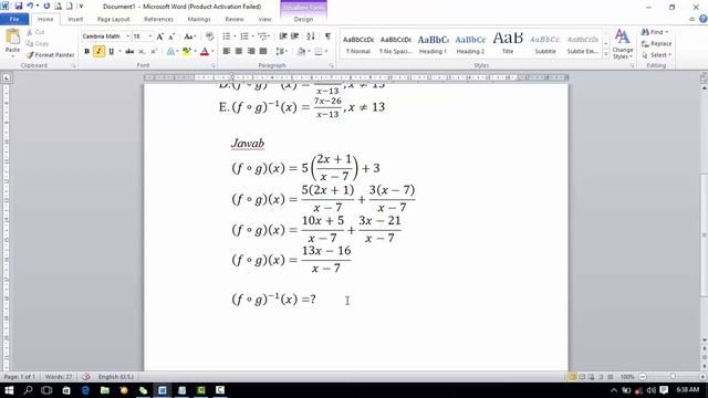 Pembahasan Soal Ujian Nasional Matematika IPA 2016 #Part9 смотреть онлайн