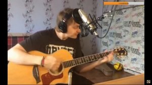 Виктор Цой В Небе над нами горит звезда КРУТОЙ кавер на гитаре (Роман Конограй)