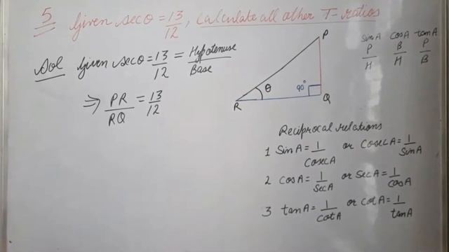 Trigonometry: Class 10 | Chapter 8 ( Exercise 8.1 ) Pseb | Cbse | Mathematics смотреть онлайн