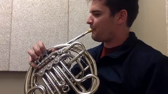 A Major Scale, French Horn Scales (Circle of Fourths) смотреть онлайн