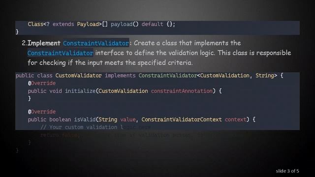 Configuring Custom Validation Error Handlers in Java смотреть онлайн