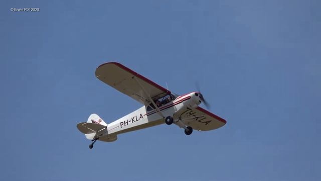 Piper PA-18-150 Super Cub PH-KLA Teuge Airport 31 Mei 2020 смотреть онлайн