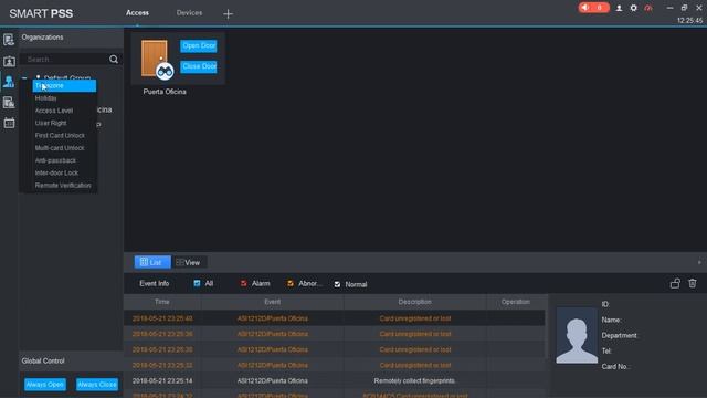 Crear usuario y enviarlo a controlador ASI1212 desde SMARPSS Dahua смотреть онлайн